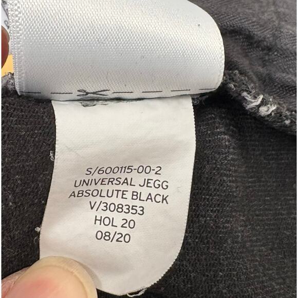 Gap Charcoal Black Jeans, Universal Jegging Mid Rise Cropped, Women's Size 10P - Picture 5 of 6